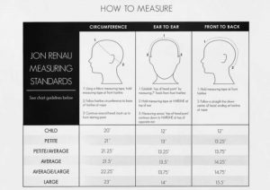 Wig Size Chart